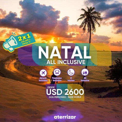 Natal All Inclusive 2x1 !!