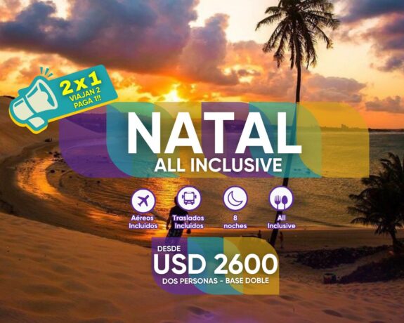 Natal All Inclusive 2x1 !!